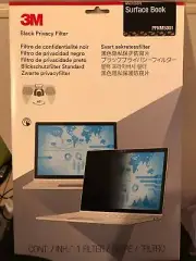 3M Privacy Filter For Microsoft Surface Book Landscape Black PFNMS001