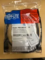 Tripp Lite P581-003-VGA-V2 DisplayPort 1.2 to VGA Active Adapter Cable, 3 ft.