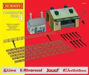 Genuine Hornby Trakmat Trackmat OO Model Train Accessory Cottage Goods Shed More
