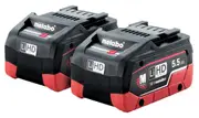 NEW GENUINE METABO 18V 5.5AH LIHD BATTERY PACKS 625368000 X 2