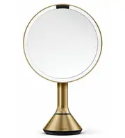 Simplehuman Cosmetic mirror with sensor touch control