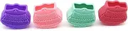 NOLITOY 2pcs Silicone Facial Pore Cleansing Brush Mini Electric Face Scrubber Skincare Tool Cleaner Makeup Tool Cleaner Face Exfoliator Sc