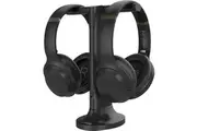 HTD6129B Dual 2.4G Wireless Headphone Duet With Charging Dock Set