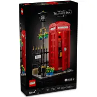 在飛比找momo購物網優惠-【LEGO 樂高】LT21347 IDEAS系列 - 倫敦紅