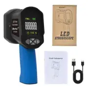 Strobe Tachometer Digital Tacometro,60~99999 RPM FPM Testo, Speedometer