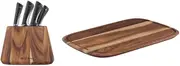 Tefal Jamie Oliver Knife Block 6-Piece Set with Medium Chopping Board