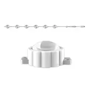 Christmas APP Control Smart Eave Lights Xmas Permanent Outdoor String Lights-USB Powered