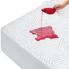 100% Waterproof Mattress Protector Cooling Matress Cover Vinyl Free Deep Pocket
