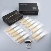 BOX OF 12 Reedsman Traditional Bb Clarinet Reed (Strength 2.5) + Mini Harmonica