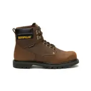 Caterpillar Mens Second Shift Waterproof Soft Toe Work Boot P51085 - Honey Reset