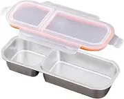 Kids Snack Box | Snack Containers Kids - Reusable Snack Containers, Stackable Reusable Fruit Box With Divider,Multi Compartment, Leakproof, Silicone Sealed Food Storage For Meal Prep, Take-Out Condime