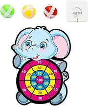 YARNOW 1 Set Creative Sticky Ball for Fun Toss Catch Game Indoor Plaything Encourages Multiplayer Activity Present Random Color