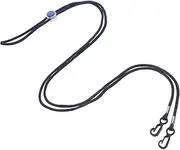 JEWEDECO Versatile Adjustable Nylon Lanyard for Outdoor Use for Securing Gloves Id Badges and Glasses Lightweight and Comfortable Neck Strap for Travel and Work Activities