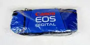 CANON EOS Digital Camera Waist Pack Fanny Pack Bag Padded Blue Strap Sony New