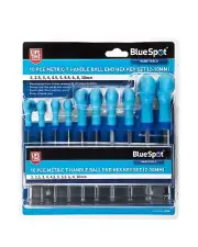 Blue Spot Tools - 10 PCE Metric T Handle Ball End Hex Key Set (2-10mm)