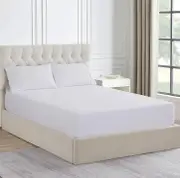 Ddecor Home 1500 Thread count Premium Cotton Blend Snow King Combo Set by Ddecor Home