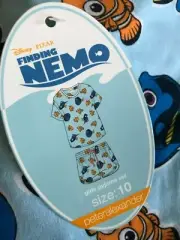 NEW PETER ALEXANDER PJ SET FINDING NEMO TOP & SHORTS JNR GIRLS 10 RRP$69.95