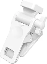 Selfie Light Clip Attachment | Anti-Slip Selfie Light Clip Replacement - LED Lamp Attachment, Flash Holder Stand with 1/4 Screw Connector for Tablet Tripod Computer