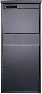 Parcel Delivery Drop Box Mailbox - Home Package Post Locker 41.5x38.5x102.5cm