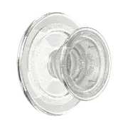 PopSockets PopGrip MagSafe Phone Grip Mount Magnetic Holder - Clear Glitter