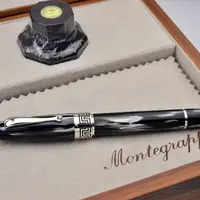 在飛比找誠品線上優惠-Montegrappa Extra 1930竹炭黑鋼筆/ M