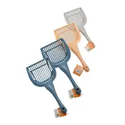 4x Paws & Claws Cat Litter Scoop Poop Scooper/Waste Cleaning Shovel w/ Hook Asst