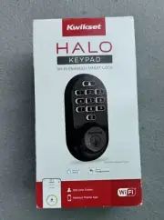 Kwikset HALO Venetian Bronze Keypad WiFi Electronic Single-Cylinder Smart Lock
