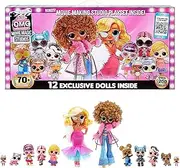 L.O.L. Surprise! OMG Movie Magic Studios with 70+ Surprises, 12 Dolls Including 2 Fashion Dolls, 4 Movie Studio Stages, Green Screen & Accessories- Toy for Girls Boys Ages 4 5 6 7+ Years