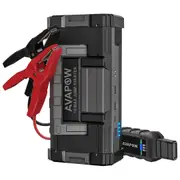 AVAPOW T8 MAX 6000A Portable Car Jump Starter 24000mAh Power Bank LED Light