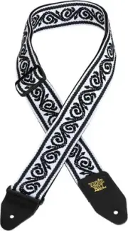 Ernie Ball Polypro Jacquard Strap - Black Vine (3-pack) Bundle