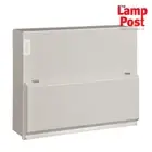 Hager VML110 10 Way 100A Switch Disconnector Incomer METAL Consumer Unit Amend 3