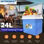 Fridge 24L Mini Portable Drinks Beer Cooler Warmer Home Car camping refrigerator