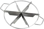 Cake Cutter Slicer - Stainless Steel Portion Cutting Tool | Non Stick Dessert Server with Side Grip, Pastry Cheese Pizza Press Carrier Device for Precise and Even Division