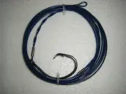 shark trace 10/0 circle hook 200kg coated 49 strand wire