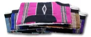 Navaho Show Pad Western Saddle Pad Cut Back with Fleece Underlay (0)