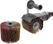 KBTBSCCPLG For 110 * 100 * 19mm Wheel Sander Emery Grinding Wheel Sandpaper Wire Brush Angle Grinder Adapter Electric tool accessories(P400 Wheel)