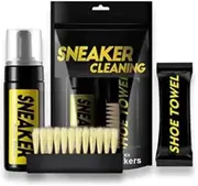 Premium Shoe & Sneaker Cleaning & Care Kit for Leather, Canvas, Sneaker Cleaner
