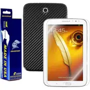 ArmorSuit Samsung Galaxy Note 8.0 Screen Protector + Black Carbon Fiber Film USA