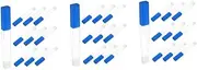 Healeved Sets Thermometer Tube Holder Plastic Storage Container Compact Easy to Identify Supplies Pcs