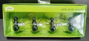 Set of 4 "ANTS" Table Cloth Weights 3" Long NEW in box from Boston Warehouse