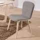 obis 椅子 餐椅 餐桌椅 喬克原木洗白灰色布餐椅