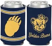 WinCraft NCAA University California Berkeley Cal Bears Retro 1 Pack 12 oz. 2-Sided Can Cooler