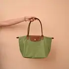 LONGCHAMP Tote Bag Le Pliage Green Large Capac Nylon New From Japan