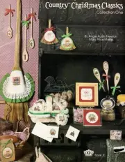 Country Christmas Classics Collection One Cross Stitch Leaflet Designs #10 NOS
