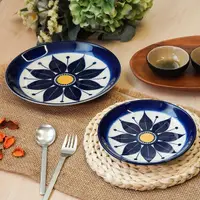 在飛比找Yahoo奇摩購物中心優惠-日本製 古典摩洛哥杯盤組 馬克杯 陶瓷餐盤 茶壺 餐碗 茶具