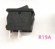 1PC Rocker switch 2 Pin 2 Position 6A 250VAC T105/55 R19A T85U 15*21mm