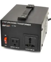 750 Watt Voltage Converter Transformer Step Up/Down - 110v to 220v / 220v to ...