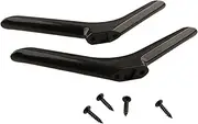 2Pcs Tabletop TV Stand Base TV Legs with 4 Screws Televisions Stand Anti Slip Sturdy Table Top TV Stand TV Pedestal Feet, 19cmx5cmx1.6cm