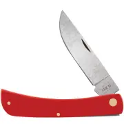 CASE XX KNIVES SOD BUSTER - AMERICAN WORKMAN CS - SMOOTH RED SYNTHETIC 4138 CS