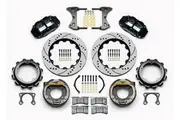 Wilwood Forged Narrow Superlite 4R Rear Big Brake Kit - 4-Piston 14" Suit Strange Street Floater Kit F5010 With Internal Park Brake WB140-12436-D